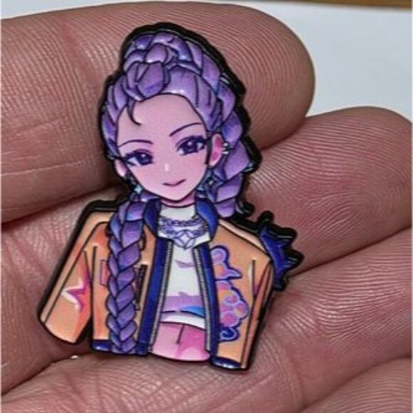 Netflix KPOP Demon Hunters Huntrix Golden Anime Style Collection Enamel Pin - Picture 7 of 10